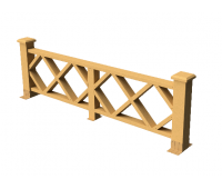 Декоративные ограждения ДПК " Миллениум", Песчаник, шлифованное Декоративные ограждения ДПК " Миллениум", Песчаник, шлифованное