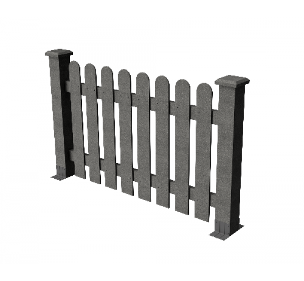 Декоративные ограждения ДПК " Сежурне", Серый базальт, шлифованное от производителя GrinderDeco по цене 5 691 р Декоративные ограждения ДПК " Сежурне", Серый базальт, шлифованное от производителя GrinderDeco по цене 5 691 р
