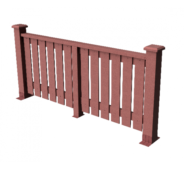 Декоративные ограждения ДПК "Вилидж", Мербау, шлифованное от производителя GrinderDeco по цене 7 116 р Декоративные ограждения ДПК "Вилидж", Мербау, шлифованное от производителя GrinderDeco по цене 7 116 р