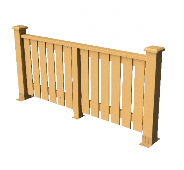 Декоративные ограждения ДПК " Вилидж", Песчаник, шлифованное от производителя GrinderDeco по цене 7 116 р Декоративные ограждения ДПК " Вилидж", Песчаник, шлифованное от производителя GrinderDeco по цене 7 116 р