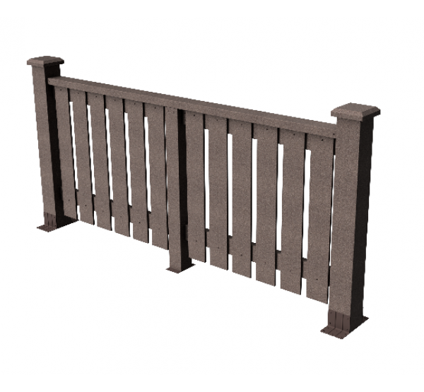 Декоративные ограждения ДПК " Вилидж", Венге, шлифованное от производителя GrinderDeco по цене 7 116 р Декоративные ограждения ДПК " Вилидж", Венге, шлифованное от производителя GrinderDeco по цене 7 116 р