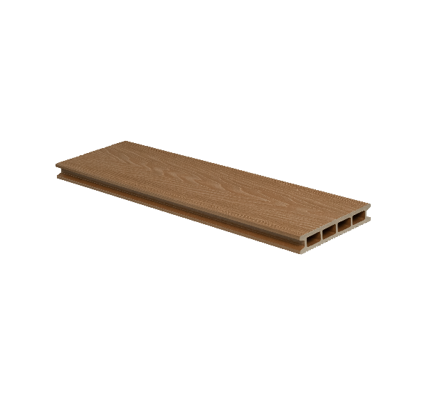 Террасная доска 3D тиснение "дуб",Карамель от производителя  GrinderDeco по цене 696 р