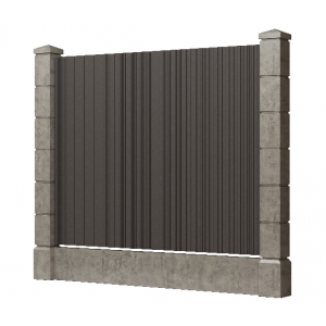 Доска заборная ДПК, тиснение "дуб" Асфальт от производителя GrinderDeco по цене 367 р Доска заборная ДПК, тиснение "дуб" Асфальт от производителя GrinderDeco по цене 367 р