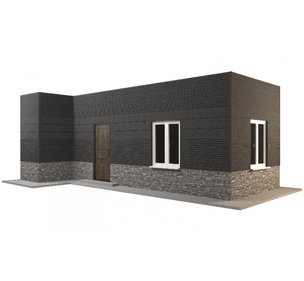 Фасадная панель GRINDERDECO, двухсторонняя Серый базальт от производителя GrinderDeco по цене 440 р Фасадная панель GRINDERDECO, двухсторонняя Серый базальт от производителя GrinderDeco по цене 440 р