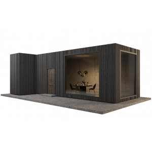 Фасадная панель GRINDERDECO, двухсторонняя Серый базальт от производителя GrinderDeco по цене 440 р Фасадная панель GRINDERDECO, двухсторонняя Серый базальт от производителя GrinderDeco по цене 440 р