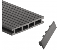 Заглушка для доски торцевая Серый (под заказ) Заглушка для доски торцевая Серый (под заказ)