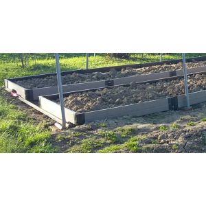 Доска из ДПК для грядок 150х25 Серый от производителя Holzhof по цене 1 450 р Доска из ДПК для грядок 150х25 Серый от производителя Holzhof по цене 1 450 р