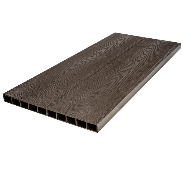 Доска из ДПК для грядок Nautic Prime 35х450х2950мм Венге от производителя NanoWood по цене 1 500 р Доска из ДПК для грядок Nautic Prime 35х450х2950мм Венге от производителя NanoWood по цене 1 500 р