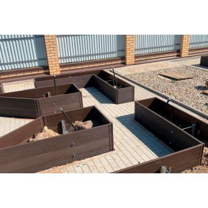 Доска из ДПК для грядок Nautic Prime 35х450х2950мм Венге от производителя NanoWood по цене 1 500 р Доска из ДПК для грядок Nautic Prime 35х450х2950мм Венге от производителя NanoWood по цене 1 500 р