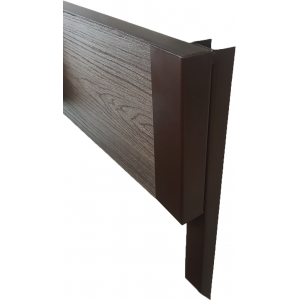 Уголок металлический 90°, для доски 150х25 из ДПК от производителя Holzhof по цене 350 р Уголок металлический 90°, для доски 150х25 из ДПК от производителя Holzhof по цене 350 р