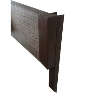 Уголок металлический 90°, для доски 150х25 из ДПК от производителя Holzhof по цене 350 р Уголок металлический 90°, для доски 150х25 из ДПК от производителя Holzhof по цене 350 р