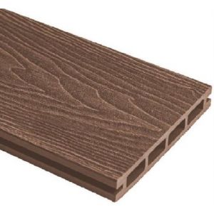 Террасная доска ДПК (Middle) Esthetic Wood шовная с 3D тиснением Тёмно-коричневый от производителя Holzhof по цене 606 р Террасная доска ДПК (Middle) Esthetic Wood шовная с 3D тиснением Тёмно-коричневый от производителя Holzhof по цене 606 р