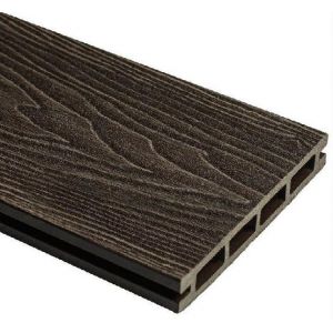 Террасная доска ДПК (Middle) Esthetic Wood шовная с 3D тиснением Венге от производителя  Holzhof по цене 606 р