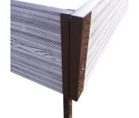 Уголок металлический 90°, для доски 225х30 из ДПК Уголок металлический 90°, для доски 225х30 из ДПК