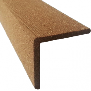 Уголок для досок ДПК на основе ПНД (равнополочный) 56x56 от производителя Holzhof по цене 305 р Уголок для досок ДПК на основе ПНД (равнополочный) 56x56 от производителя Holzhof по цене 305 р