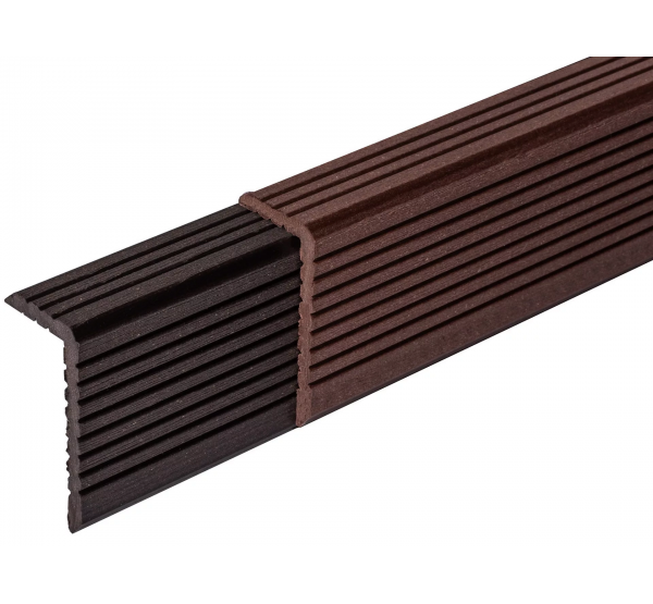 Уголок для досок ДПК 70x35 от производителя  Holzhof по цене 276 р