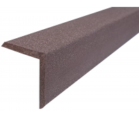 Уголок для досок ДПК на основе ПНД (равнополочный) 56x56 Уголок для досок ДПК на основе ПНД (равнополочный) 56x56