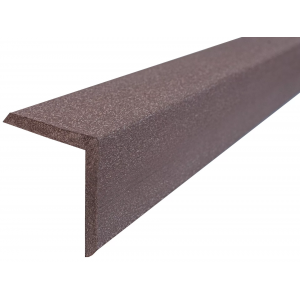 Уголок для досок ДПК на основе ПНД (равнополочный) 56x56 от производителя Holzhof по цене 305 р Уголок для досок ДПК на основе ПНД (равнополочный) 56x56 от производителя Holzhof по цене 305 р