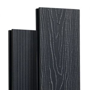 Террасная доска ДПК PRO 150х24 (усиленная) Антрацит от производителя Latitudo по цене 670 р Террасная доска ДПК PRO 150х24 (усиленная) Антрацит от производителя Latitudo по цене 670 р