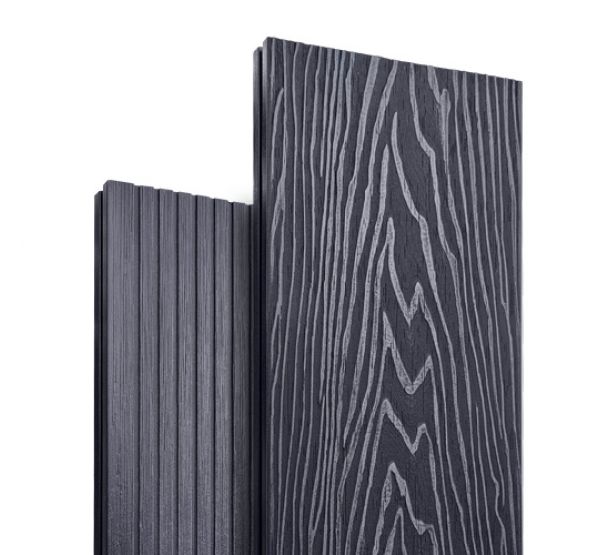 Террасная доска ДПК Solid Полнотелая 150х21 Графит от производителя  Latitudo по цене 880 р