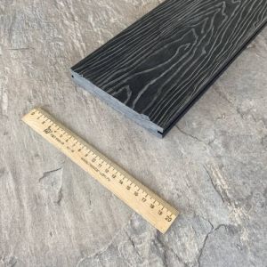 Террасная доска ДПК Solid Полнотелая 150х21 Графит от производителя  Latitudo по цене 880 р