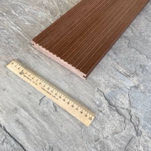 Террасная доска ДПК Solid Полнотелая 150х21 Каштан от производителя  Latitudo по цене 880 р