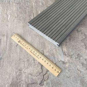 Террасная доска ДПК Solid Полнотелая 150х21 Серый от производителя Latitudo по цене 880 р Террасная доска ДПК Solid Полнотелая 150х21 Серый от производителя Latitudo по цене 880 р