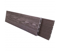 Террасная доска Comfort 3D тиснение + вельвет Венге Террасная доска Comfort 3D тиснение + вельвет Венге