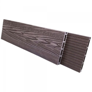 Террасная доска Comfort 3D тиснение + вельвет Венге от производителя  NanoWood по цене 490 р