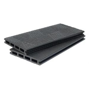 Террасная доска ДПК 3D+3D NEW пустотелая двухсторонняя Черный от производителя Polivan Group по цене 730 р Террасная доска ДПК 3D+3D NEW пустотелая двухсторонняя Черный от производителя Polivan Group по цене 730 р