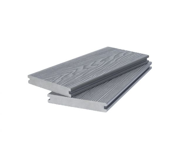 Террасная доска ДПК ( 3D фактура дерева ) полнотелая двухсторонняя Серый от производителя Polivan Group по цене 1 100 р Террасная доска ДПК ( 3D фактура дерева ) полнотелая двухсторонняя Серый от производителя Polivan Group по цене 1 100 р