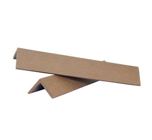 Уголок шлифованный из ДПК завершающий Песочный от производителя  Polivan Group по цене 230 р