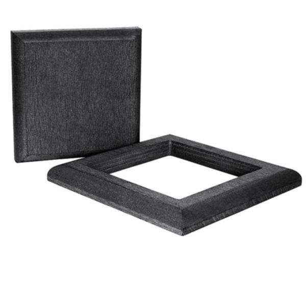 Комплект крышка и юбка из ДПК для столба Чёрный от производителя Polivan Group по цене 1 320 р Комплект крышка и юбка из ДПК для столба Чёрный от производителя Polivan Group по цене 1 320 р