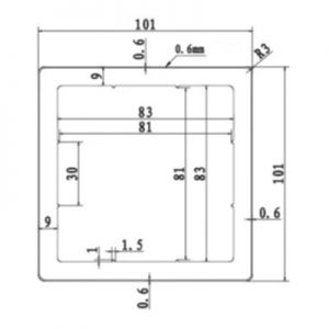 Столб 3D ДПК co-exrtusion NUSADUA от производителя  Polivan Group по цене 2 000 р