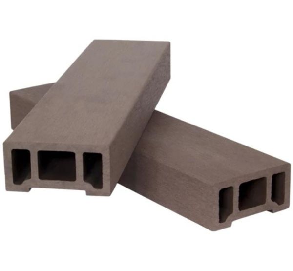 Поручень из ДПК без фактуры Темно-коричневый от производителя  Polivan Group по цене 645 р