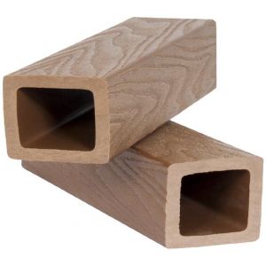 Балясина 3D фактура дерева Песочный от производителя  Polivan Group по цене 569 р