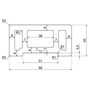 Поручень 3D фактура дерева Серый от производителя Polivan Group по цене 1 210 р Поручень 3D фактура дерева Серый от производителя Polivan Group по цене 1 210 р