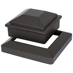 Комплект крышка и юбка для столба из алюминия от производителя Polivan Group по цене 2 640 р Комплект крышка и юбка для столба из алюминия от производителя Polivan Group по цене 2 640 р