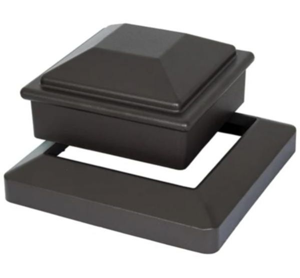 Комплект крышка и юбка для столба из алюминия от производителя Polivan Group по цене 2 640 р Комплект крышка и юбка для столба из алюминия от производителя Polivan Group по цене 2 640 р