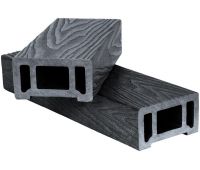 Поручень 3D фактура дерева Чёрный Поручень 3D фактура дерева Чёрный