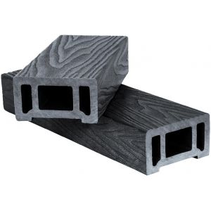 Поручень 3D фактура дерева Чёрный от производителя  Polivan Group по цене 1 210 р