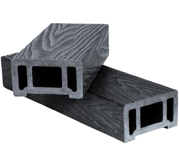 Поручень 3D фактура дерева Чёрный от производителя  Polivan Group по цене 1 210 р