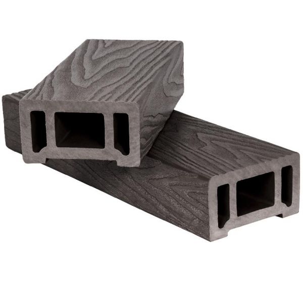 Поручень 3D фактура дерева Темно-коричневый от производителя  Polivan Group по цене 1 210 р