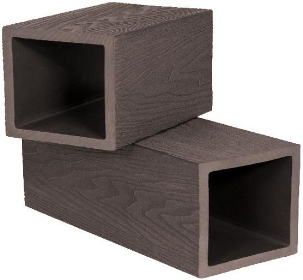 Столб 3D фактура дерева Темно-коричневый от производителя Polivan Group по цене 2 655 р Столб 3D фактура дерева Темно-коричневый от производителя Polivan Group по цене 2 655 р