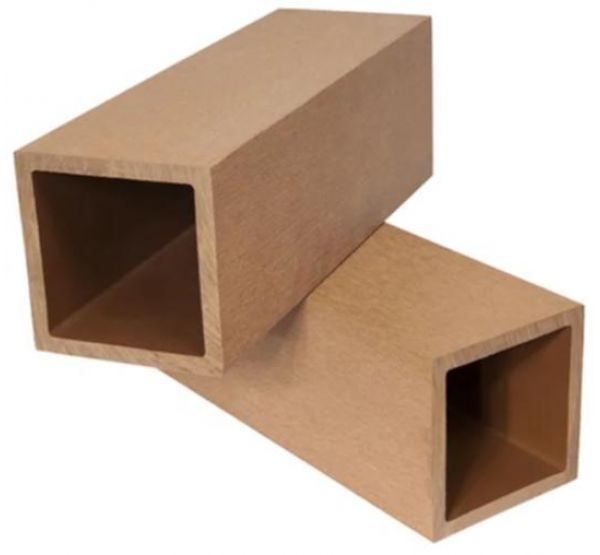 Столб из ДПК без фактуры Песочный от производителя Polivan Group по цене 1 440 р Столб из ДПК без фактуры Песочный от производителя Polivan Group по цене 1 440 р