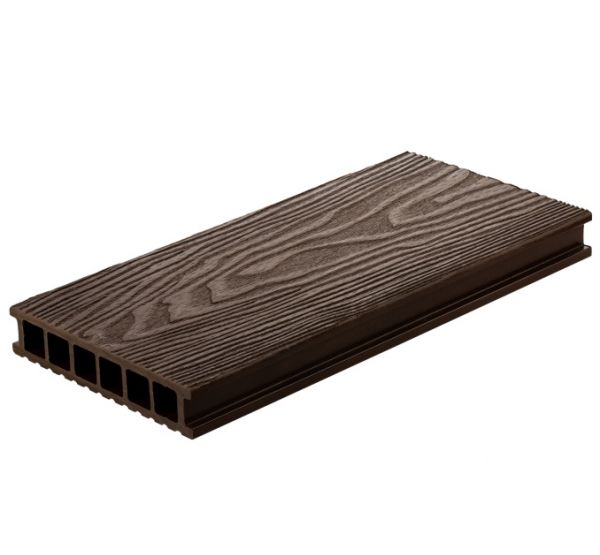 Террасная доска ДПК MINERAL DUO 3D Коричневая от производителя  Polywood по цене 850 р