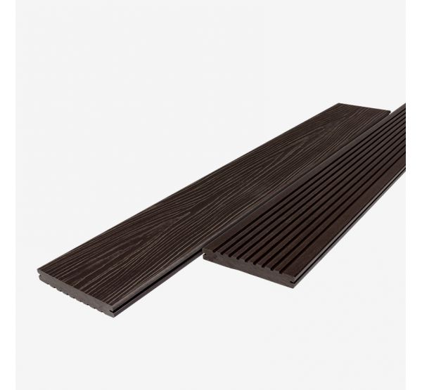 Террасная доска ДПК UnoDeck Solid Венге от производителя RusDecking по цене 899 р Террасная доска ДПК UnoDeck Solid Венге от производителя RusDecking по цене 899 р