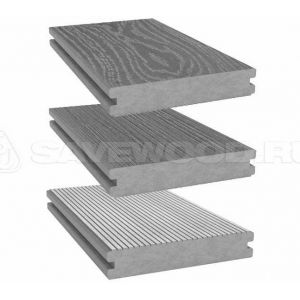 Террасная доска SW Abies (R) Пепельный от производителя Savewood по цене 1 198 р Террасная доска SW Abies (R) Пепельный от производителя Savewood по цене 1 198 р