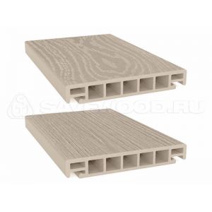 Террасная доска SW Salix (S)(T) Бежевый от производителя Savewood по цене 742 р Террасная доска SW Salix (S)(T) Бежевый от производителя Savewood по цене 742 р