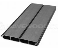Профиль ДПК для заборов SW Agger матовый Черный Профиль ДПК для заборов SW Agger матовый Черный